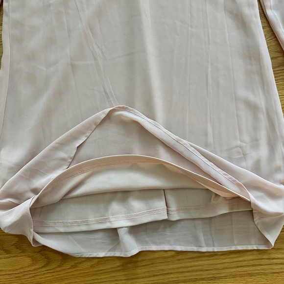 Lulu's Blush Pink V-Neck Dress (S) - Picture 12 of 12